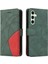 Samsung Galaxy S24 Fe Flip Için Flip Case Folio Kitap Dikiş Renk ile (Yurt Dışından) 1