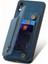IPhone Xr Için Kılıf Standı Fonksiyonu Katlanabilir Arka Kapak Vintage Fermuar Cüzdan (Yurt Dışından) 2