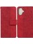 IPhone 16 Için Flip Case Artı Kickstand Özelliği Geometrik Kabartmalı Flip Pu (Yurt Dışından) 1