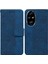 Onur Için Flip Case 200 Pro 5g Flip Folio Cüzdan Kapak Geometrik Kabartmalı (Yurt Dışından) 1