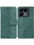 Infinix Not 40 4g Premium Pu Deri Flip Folio Geometrik Için Flip Case (Yurt Dışından) 1