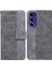 Samsung Galaxy S24 Fe Cüzdan Kapak Için Flip Case Geometrik Kabartmalı Pu (Yurt Dışından) 1