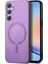 Samsung Galaxy A34 Hafif Ince Kablosuz Şarj Magsafe Araba (Yurt Dışından) 3