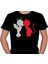 Angel Devil Love Şeytan Melek Aşkı Iyilik Kötülük Tişört T-Shirt 2