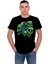 Skull Die Kuru Kafalar Green Skull Tişört T-Shirt 1