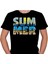 Summer Yaz Swiming Deniz Kum Güneş Tişört T-Shirt 2