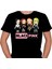 Chibi Black Pink Kore Korea Tişört T-Shirt 2