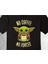 Baby Yoda No Ceffee No Forcee Kahve Barista Tişört Çocuk T-Shirt 2