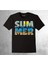 Summer Yaz Swiming Deniz Kum Güneş Tişört Çocuk T-Shirt 1