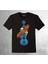 Guitar Gitar Remember Me Skull Kuru Kafa Flowers Tişört Çocuk T-Shirt 1
