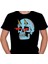 Skull Kuru Kafa Şimşek Unicorn Tişört T-Shirt 2