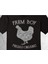 Farm Boy Organic Chicken Farmer Egg Tişört Çocuk T-Shirt 2