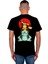 Naruto Pikachu Balbazar Bulbasaur Anime Ninja Japanese Tişört T-Shirt 1