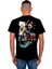 Chibi Cat Bottle Japanese Flower Tişört T-Shirt 1