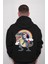 Dinazor Dinasour Unicorn Gökkuşağı Rainbow Sweatshirt Kapüşonlu Hoodie 2