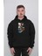 Chibi Cat Bottle Japanese Flower Sweatshirt Kapüşonlu Hoodie 1