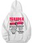 Oversize Fast And Furious Suki Hoodie Beyaz 1