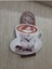 Ahşap Kahve Fincan Model Coffee Time Mutfak Duvar Saati 45X30 cm Uv Baskılı 40 x 40 Kahverengi Klas 2