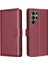 Samsung Galaxy S24 Ultra Manyetik Kart Tutucu Kickstand Pu Için Flip Case (Yurt Dışından) 5