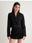 Kruvaze Crop Blazer Ceket Ters Yaka 2