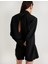 Kruvaze Crop Blazer Ceket Ters Yaka 4