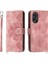 Oppo A38 4g Bileklik Darbeye Dayanıklı Kabartmalı Çoklu Kredi Için Flip Case (Yurt Dışından) 1