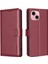 IPhone 15 Için Flip Case Artı Cüzdan Manyetik Rfıd Engelleme Kart Tutucu Pu (Yurt Dışından) 5
