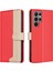 Samsung Galaxy S24 Ultra Darbeye Dayanıklı Tpu Iç Kabuk Rfıd Için Flip Case (Yurt Dışından) 5