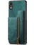 IPhone Xr Için Kılıf Standı Fonksiyonu Katlanabilir Arka Kapak Vintage Fermuar Cüzdan (Yurt Dışından) 5