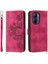 Realme C33 Darbeye Dayanıklı Kabartmalı Çoklu Kredi Kartı Yuvaları Için Flip Case (Yurt Dışından) 1