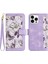 IPhone 14 Için Cüzdan Durumda Pro Anti Scratch Kickstand Manyetik Kapatma Pu (Yurt Dışından) 5