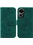 Huawei Nova 12 Için Kılıf Cüzdan Kılıf Flip Pu Deri Kapak Kickstand Kabartma (Yurt Dışından) 1