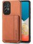 Samsung Galaxy A53 5g Manyetik Kart Tutucu Standı Fonksiyonu Kamera (Yurt Dışından) 5