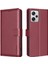Xiaomi Redmi Not 12 Için Flip Case Pro Artı Pu Deri Cüzdan Kart Tutucu (Yurt Dışından) 1