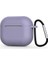 Apple Air Pods 3. Nesil Uyumlu Airbag 28 Silikon Kılıf, Lavendery Gray 1