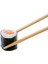 Desenli Yıkanabilir Kore Japon Çin Bambu Chopsticks Yemek Çubuğu - 24 Cm. - 5 Çiftlik 5 Paket 3