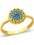 Renkli Taşlı Topcuk Yüzüğü 1