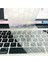 Apple Macbook 13' Pro Touch Bar A1706 Uyumlu Zore Klavye Koruyucu Transparan Buzlu Silikon Ped 2