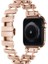 Apple Watch 38MM Uyumlu Zore Krd-96 Metal Kordon, Rose Gold 1