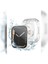 Apple Watch 40MM Uyumlu 360 Derece Korumalı Kasa ve Ekran Koruyucu Zore Watch Gard 12, Renksiz 1