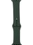 Apple Watch 40MM Uyumlu Band Serisi Klasik Kordon Silikon Strap Kayış, Pine Yeşil 1