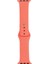 Apple Watch 40MM Uyumlu Band Serisi Klasik Kordon Silikon Strap Kayış, Apricot Orange 1