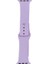 Apple Watch 44MM Uyumlu Band Serisi Klasik Kordon Silikon Strap Kayış, Mor 1
