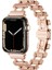 Apple Watch 42MM Uyumlu Zore Krd-96 Metal Kordon, Rose Gold 1