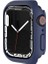 Apple Watch 7 45MM Uyumlu Zore 01 Kasa ve Ekran Koruyucu, Lacivert 1