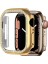 Apple Watch 44MM Uyumlu Zore Watch Gard 05 Sert Pc Koruyucu, Rose Gold 1