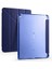 Apple iPad 10.2 (8.nesil) Uyumlu Kılıf Zore Tri Folding Kalem Bölmeli Standlı Kılıf, Lacivert 1