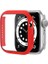 Apple Watch 7 41MM Uyumlu Zore Watch Gard 01 Ekran Koruyucu, Kırmızı 1