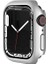Apple Watch 7 45MM Uyumlu Zore Watch Gard 07 Sert Pc Koruyucu, Gümüş 1