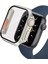 Apple Watch 7-8 45MM - Watch Ultra 49MM Uyumlu Kasa Dönüştürücü ve Ekran Koruyucu Zore Watch Gard 26, Gümüş 1